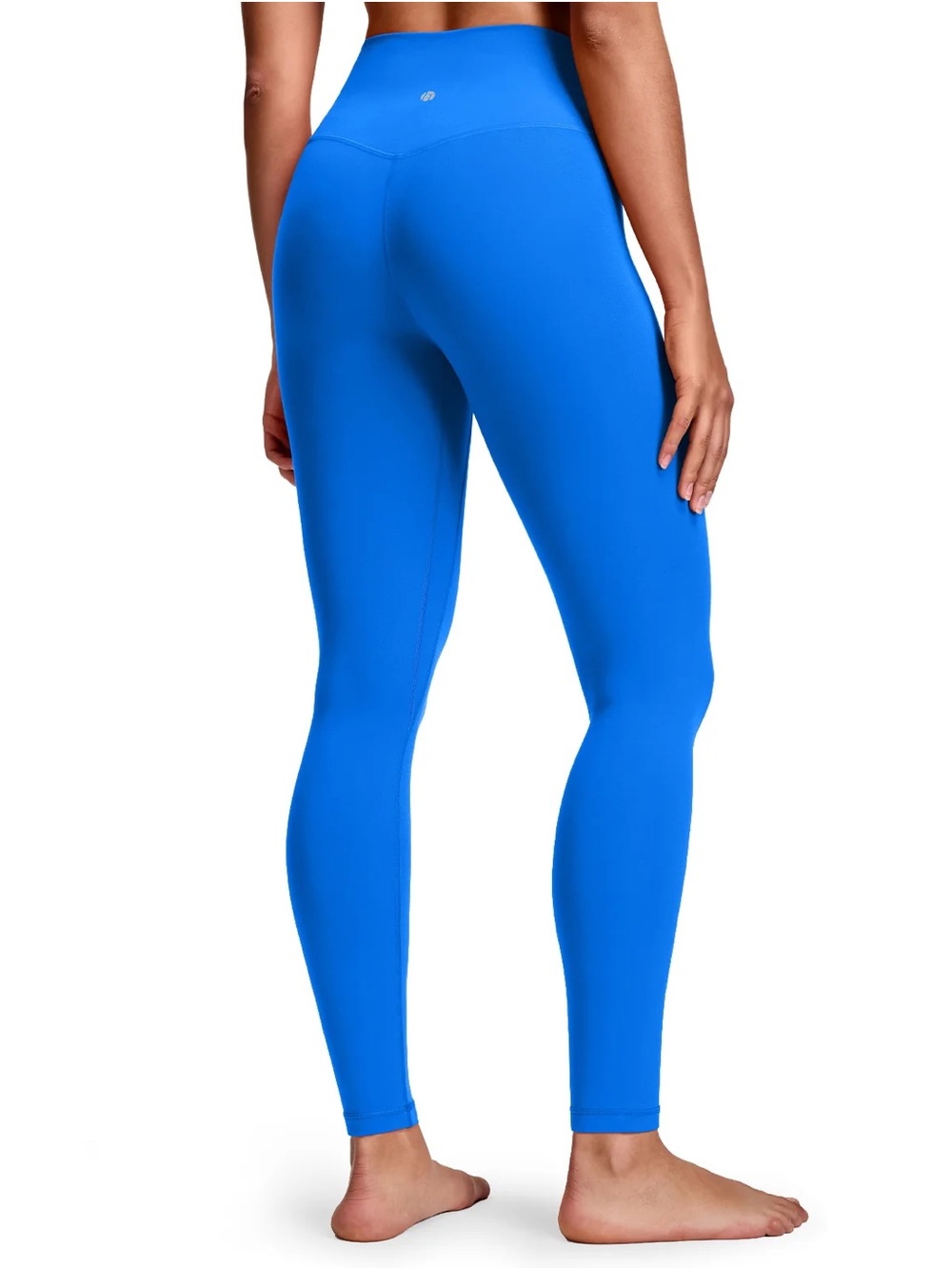 High-Rise Electric Blue Performance Leggings